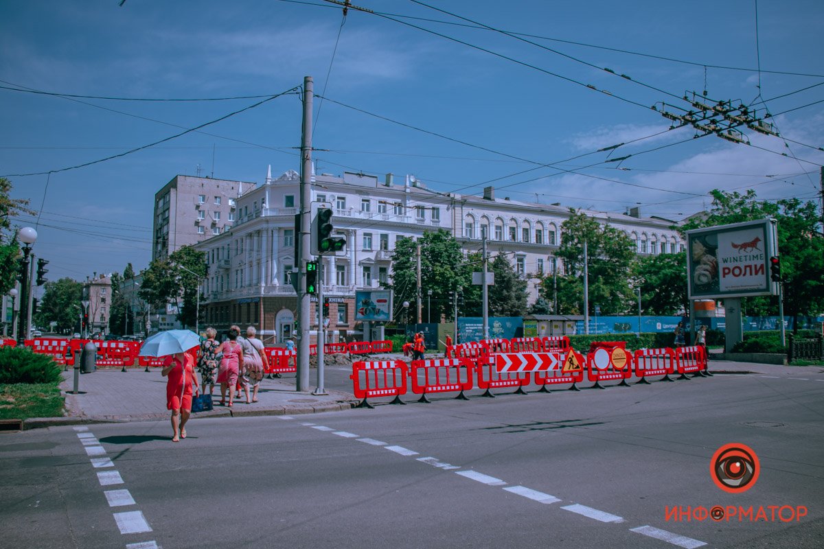 Перекрытым проспект будет до 15 августа