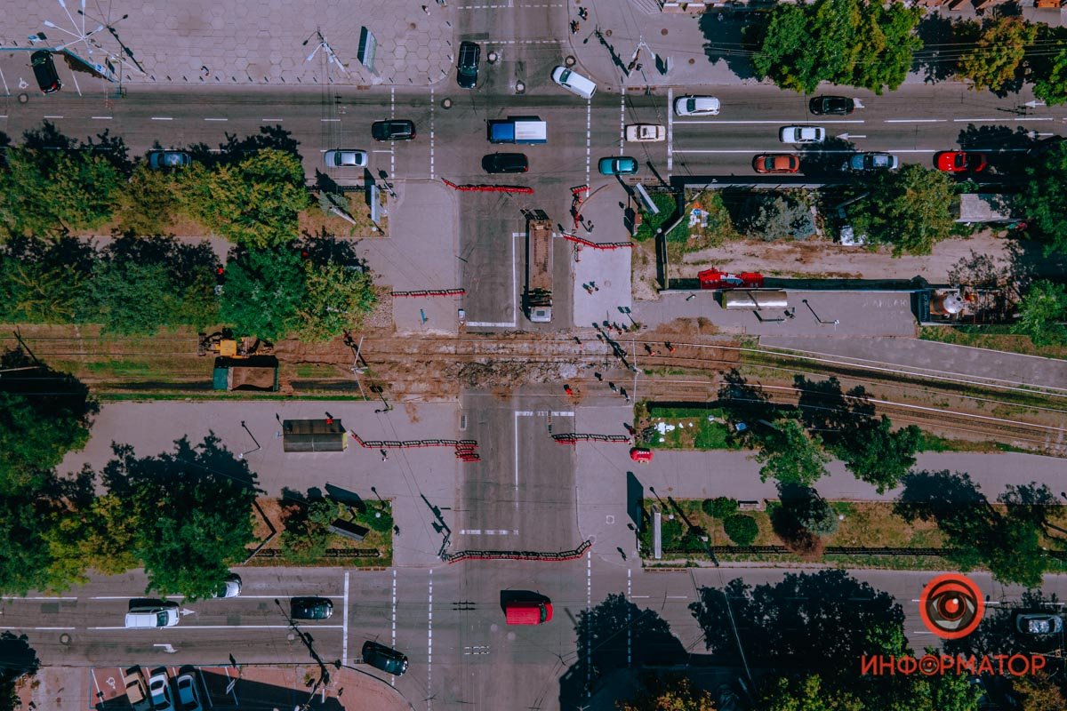 Вид на проспект сверху