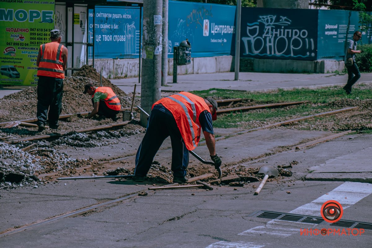 Ремонт трамвайных переездов