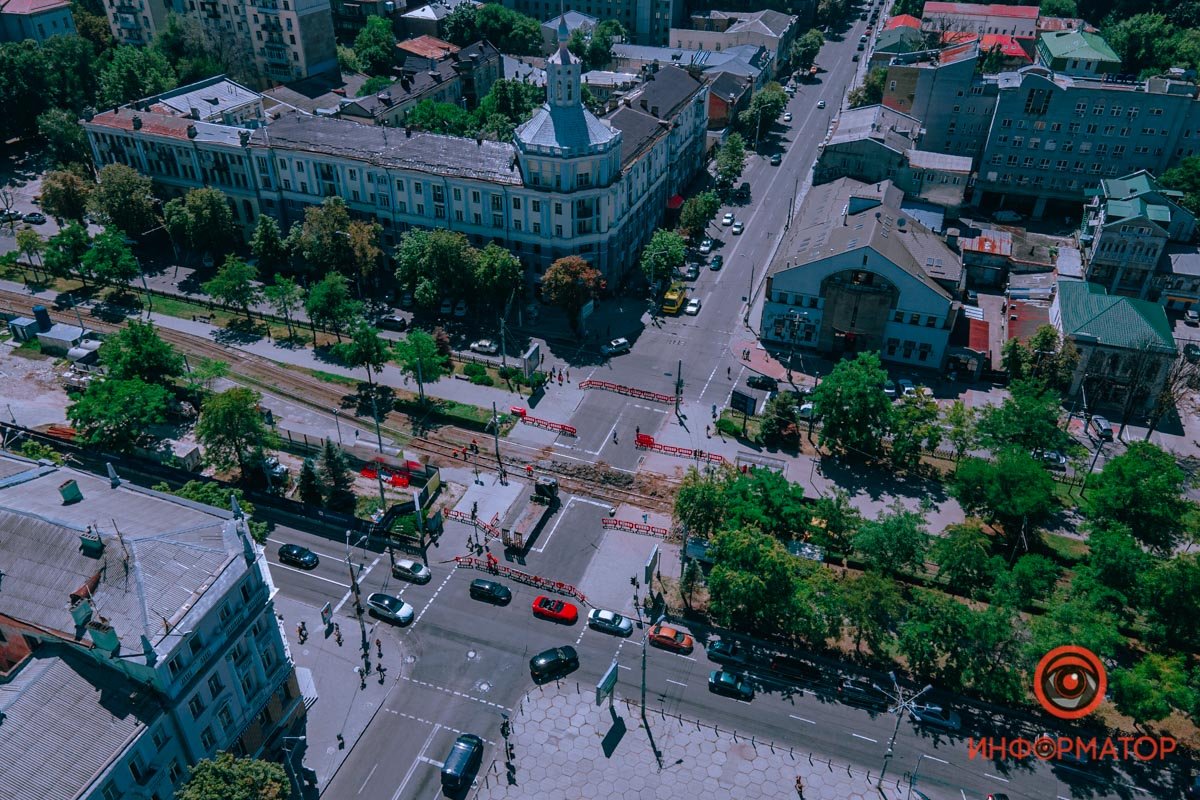 Вереница машин