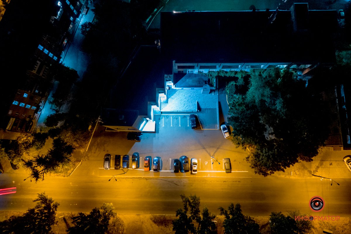 Отделение полиции с высоты Отделение полиции с высоты