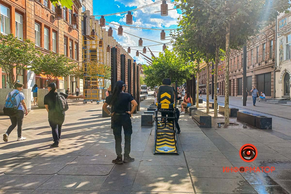 Симуляция ДТП: на Короленко показывали, зачем нужны ремни безопасности 3