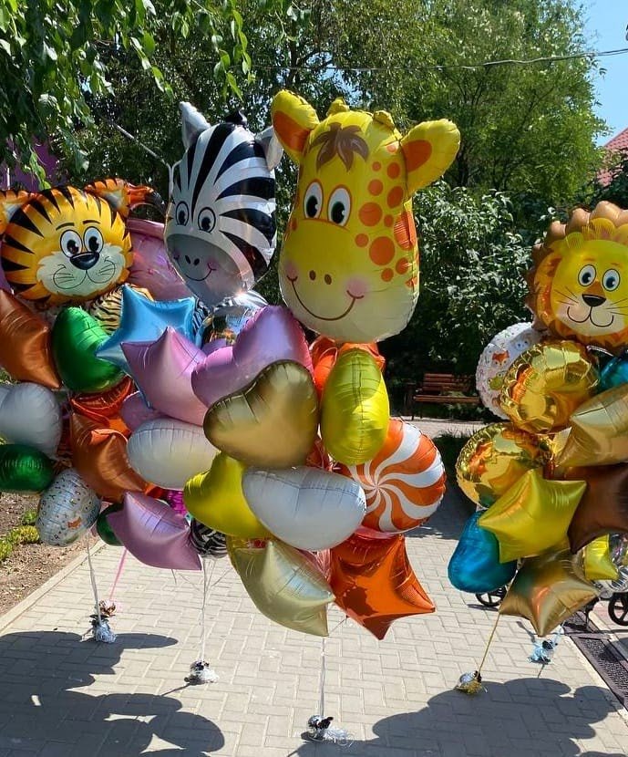 Dkids возьмет с собой связку волшебных воздушных шаров