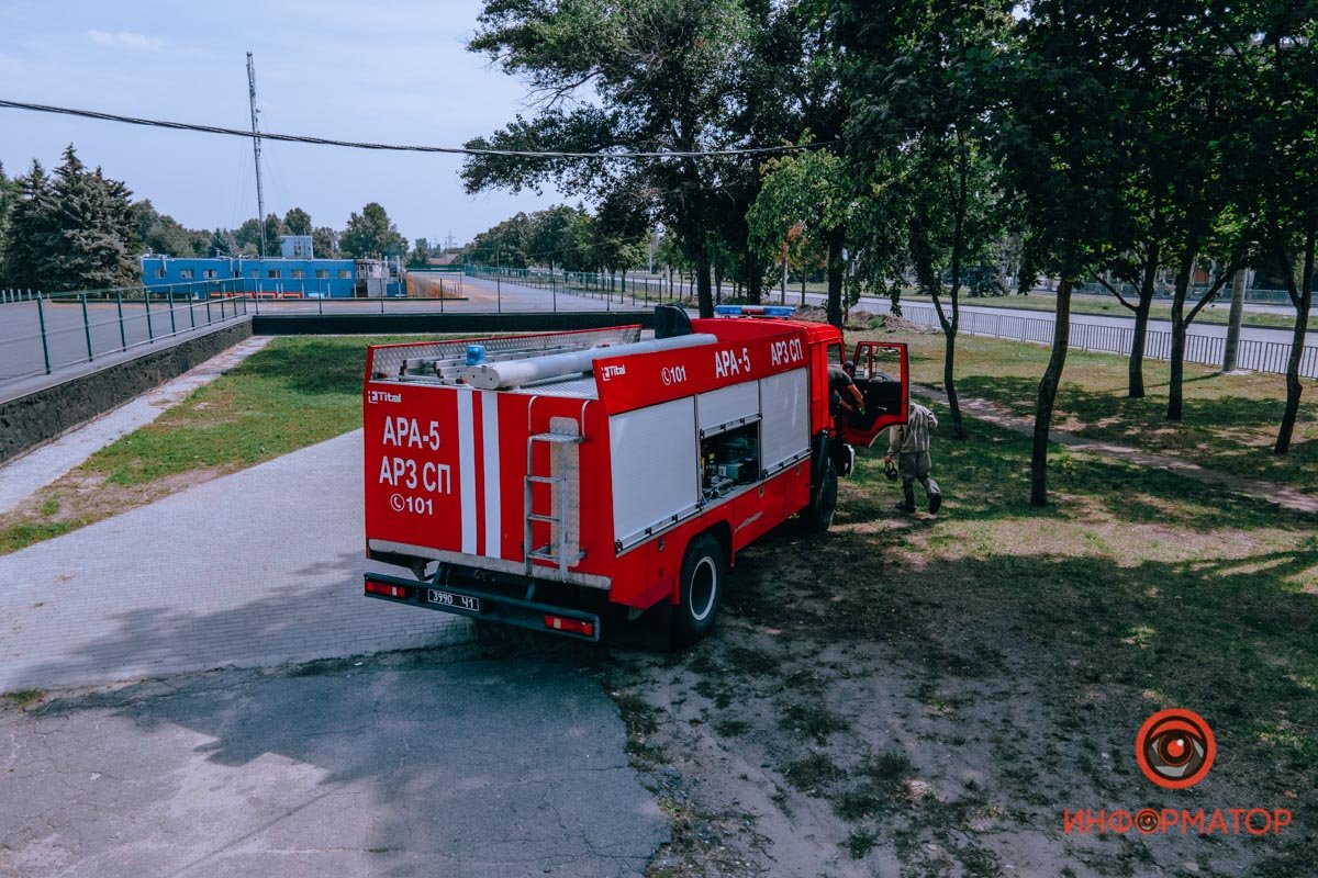 На место прибыли спасатели