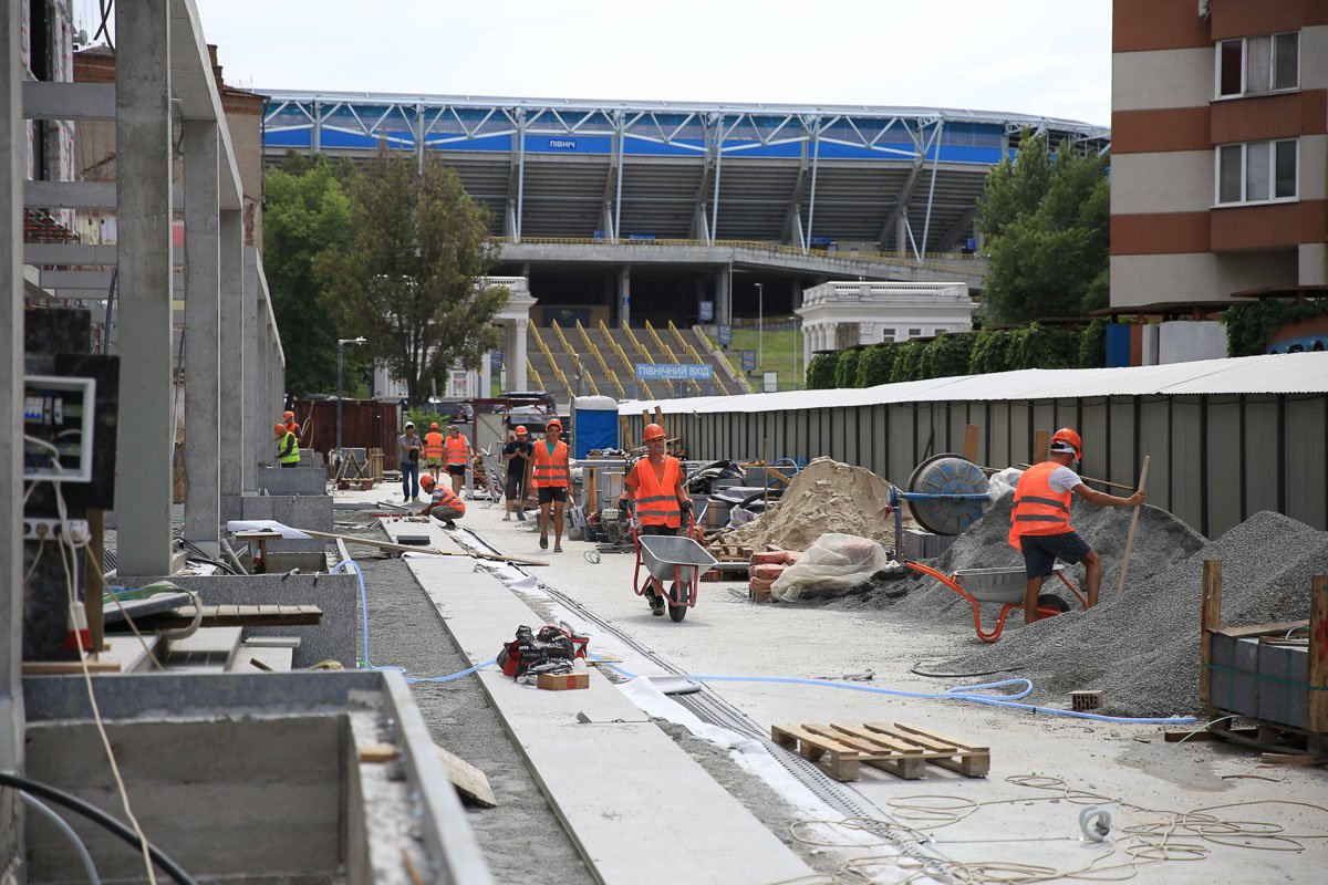 В Днепре начался капитальный ремонт бульвара Кучеревского 13