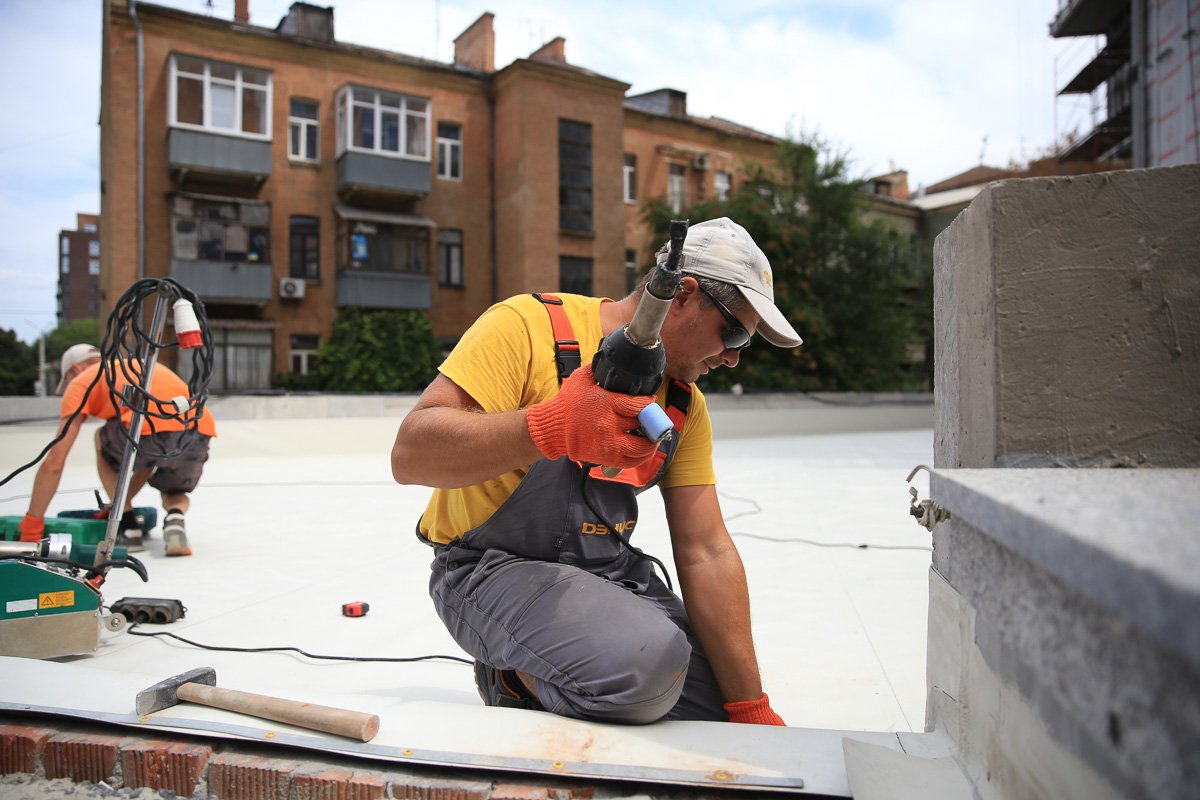 В Днепре начался капитальный ремонт бульвара Кучеревского 14