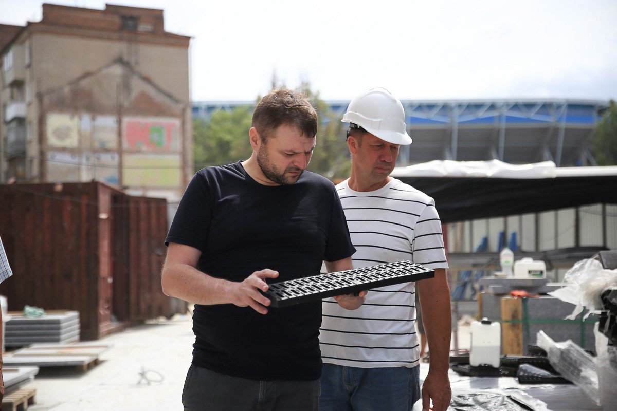 В Днепре начался капитальный ремонт бульвара Кучеревского 19