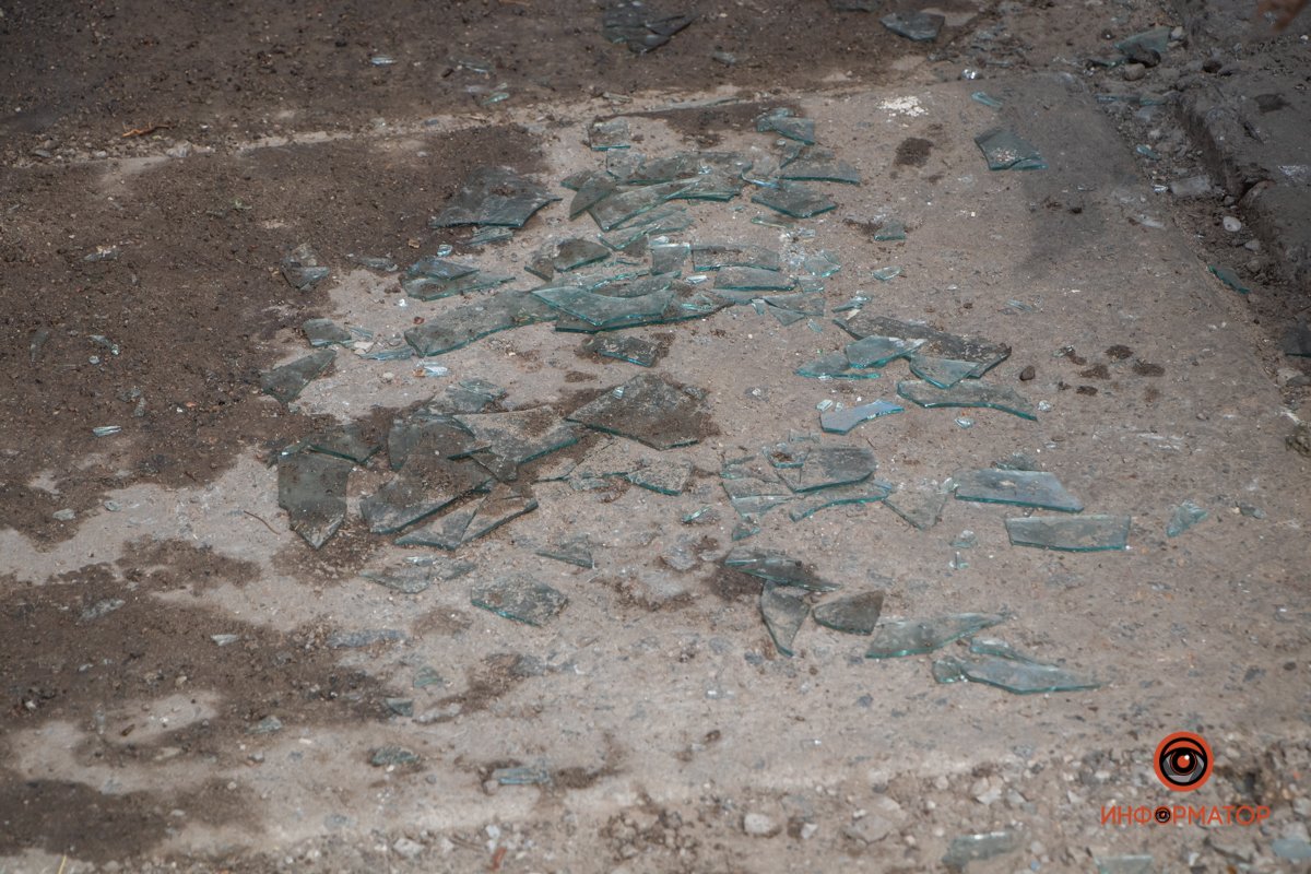 Вылетели стекла