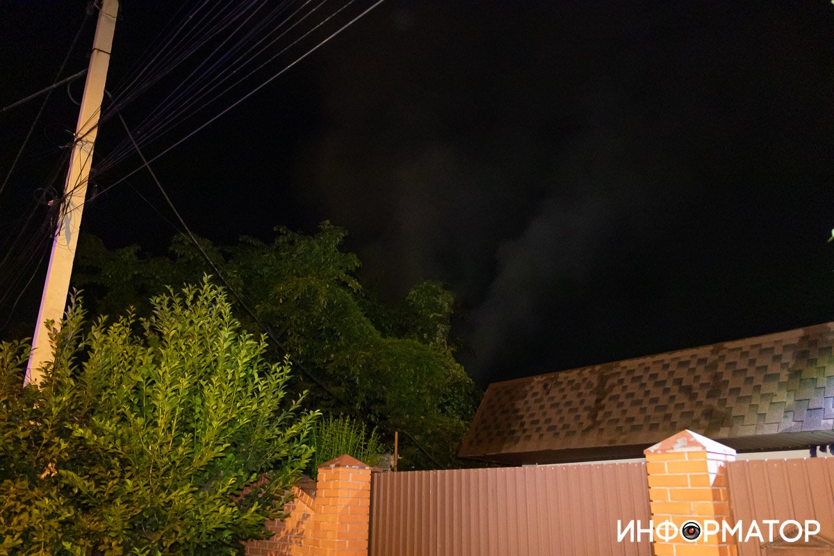 В Днепре на Багрицкого третий раз за год горел дом 1