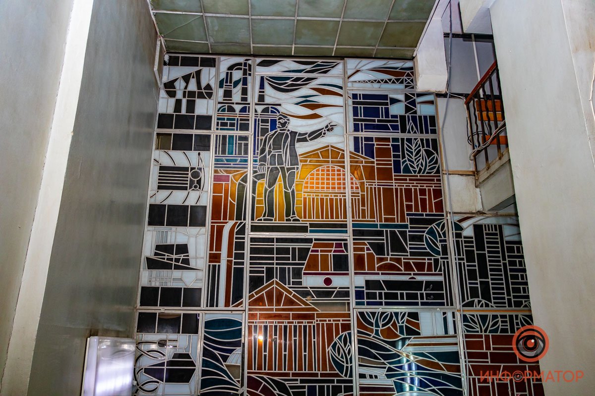 Витраж в ЦУМе Витраж в ЦУМе