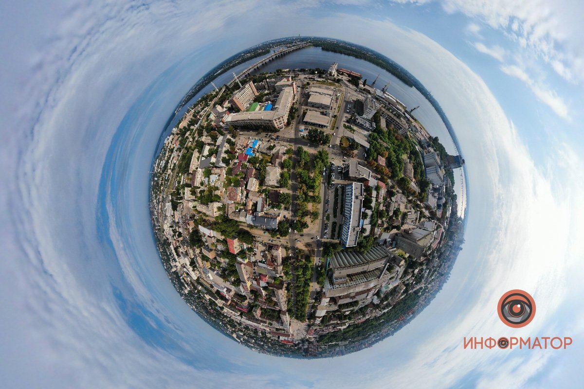 Люби Днепр на все 360: как выглядит город в необычном ракурсе 3