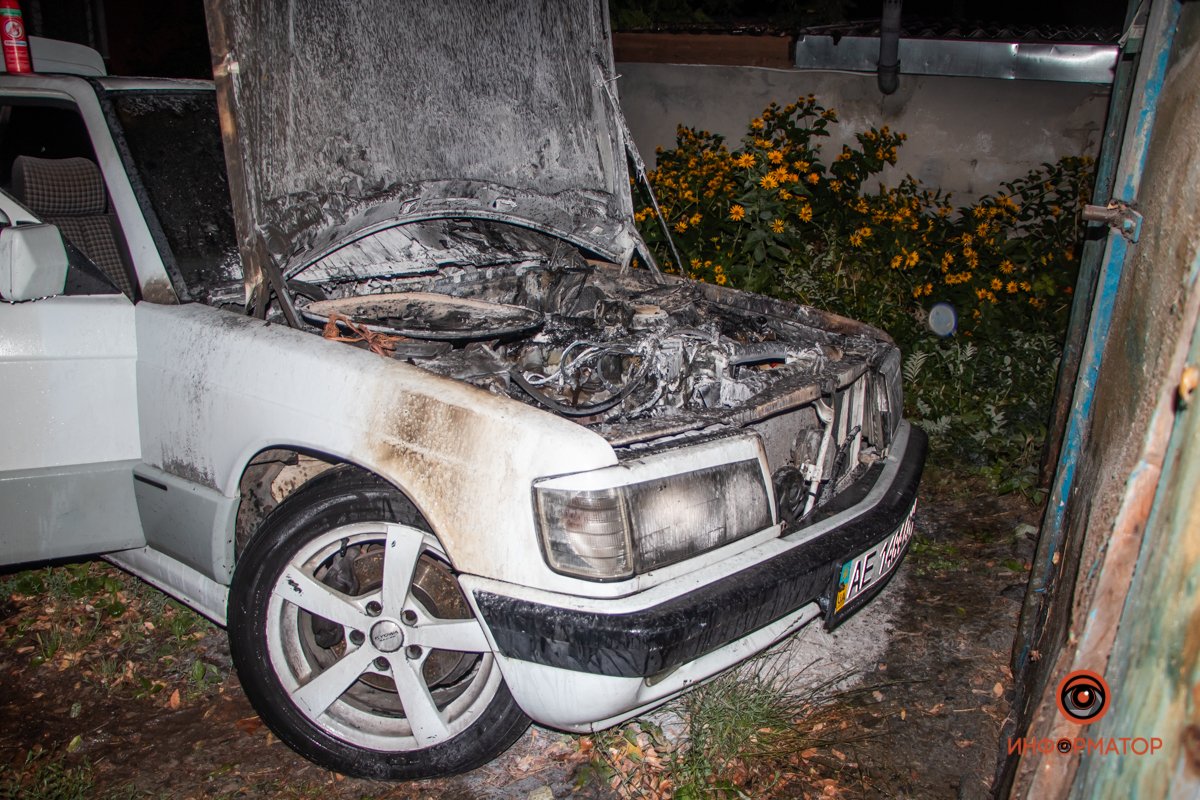 владелец машины поддерживает версию поджога