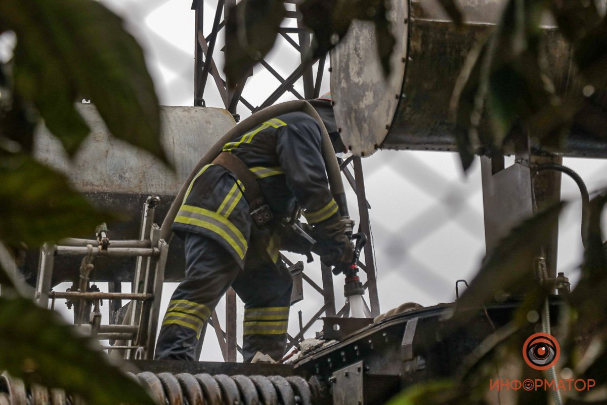 Причину возгорания будут устанавливать сотрудники ДТЭК