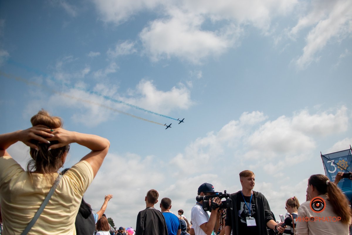 В Днепропетровской области авиашоу «Вільне небо»-2021 собрало 30 тысяч зрителей 19