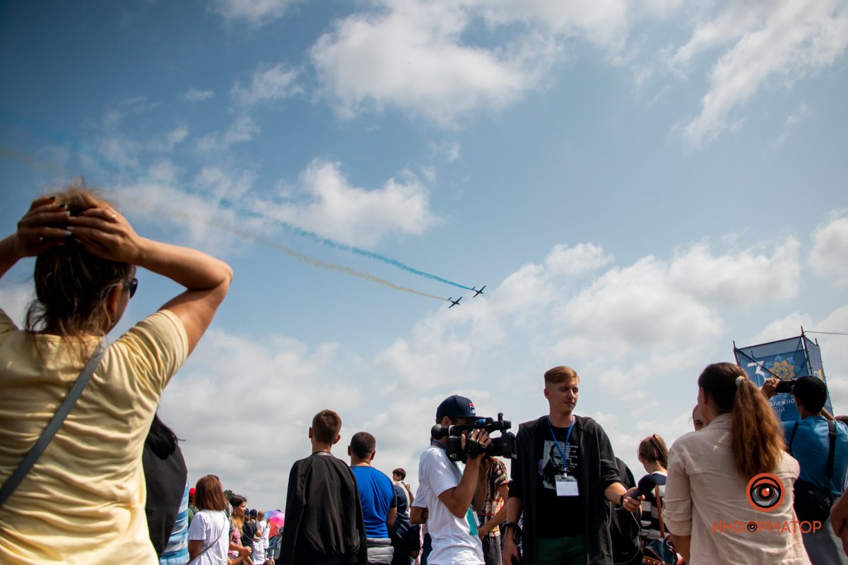 В Днепропетровской области авиашоу «Вільне небо»-2021 собрало 30 тысяч зрителей 20
