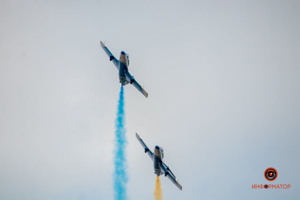 В Днепропетровской области авиашоу «Вільне небо»-2021 собрало 30 тысяч зрителей 24