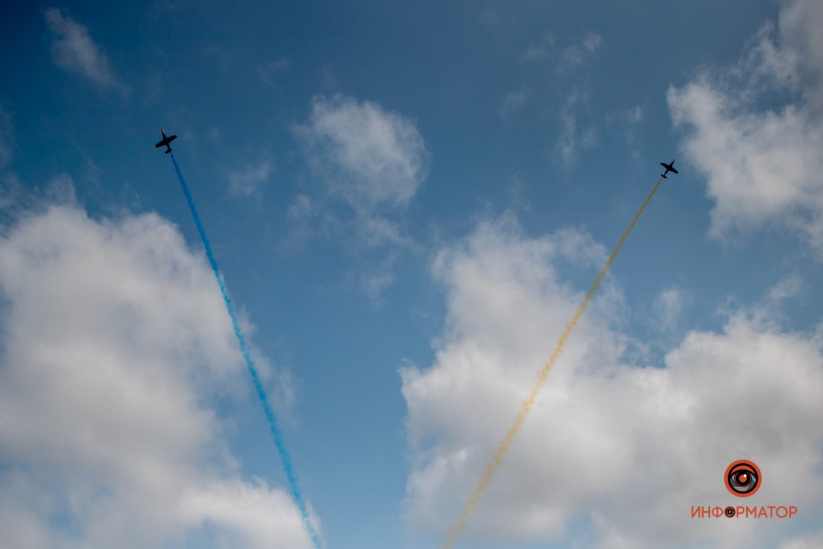 В Днепропетровской области авиашоу «Вільне небо»-2021 собрало 30 тысяч зрителей 26