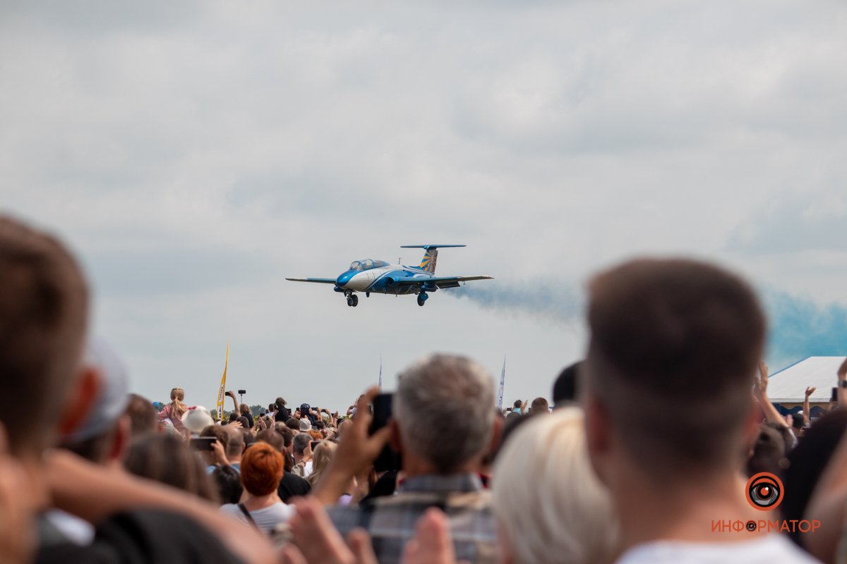В Днепропетровской области авиашоу «Вільне небо»-2021 собрало 30 тысяч зрителей 29