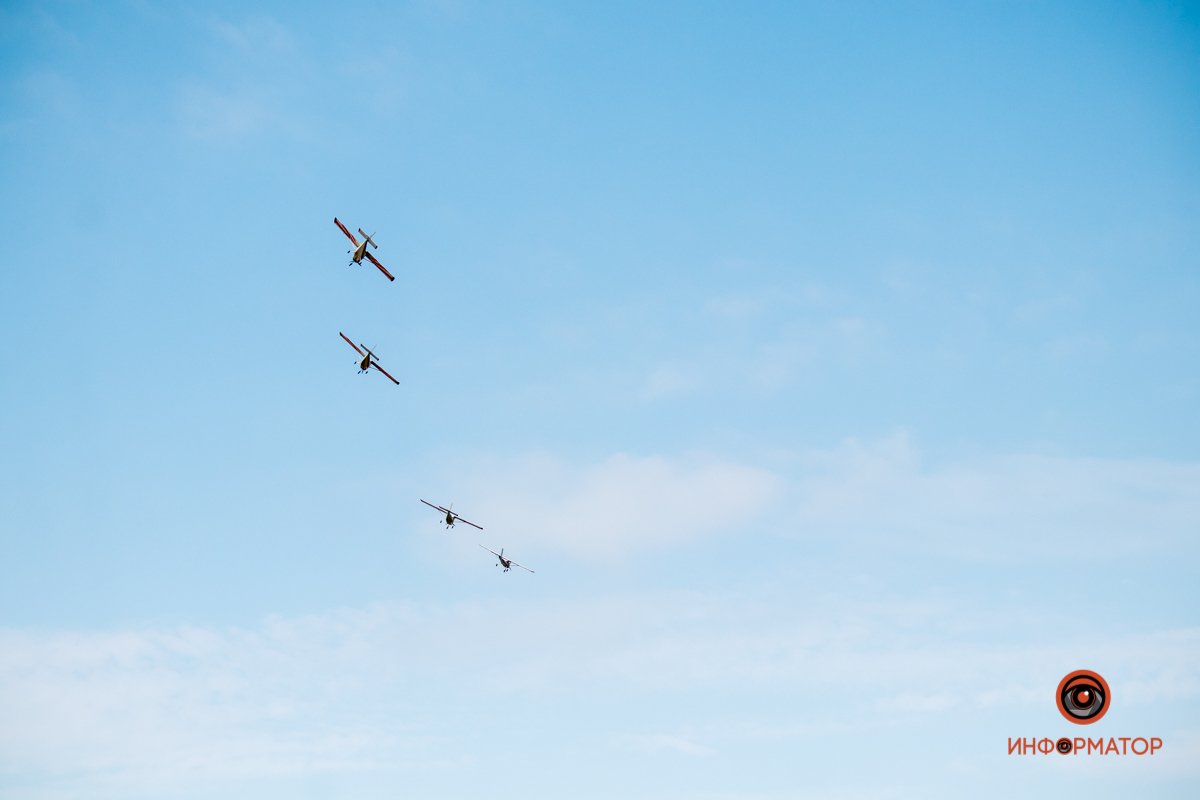 В Днепропетровской области авиашоу «Вільне небо»-2021 собрало 30 тысяч зрителей 70