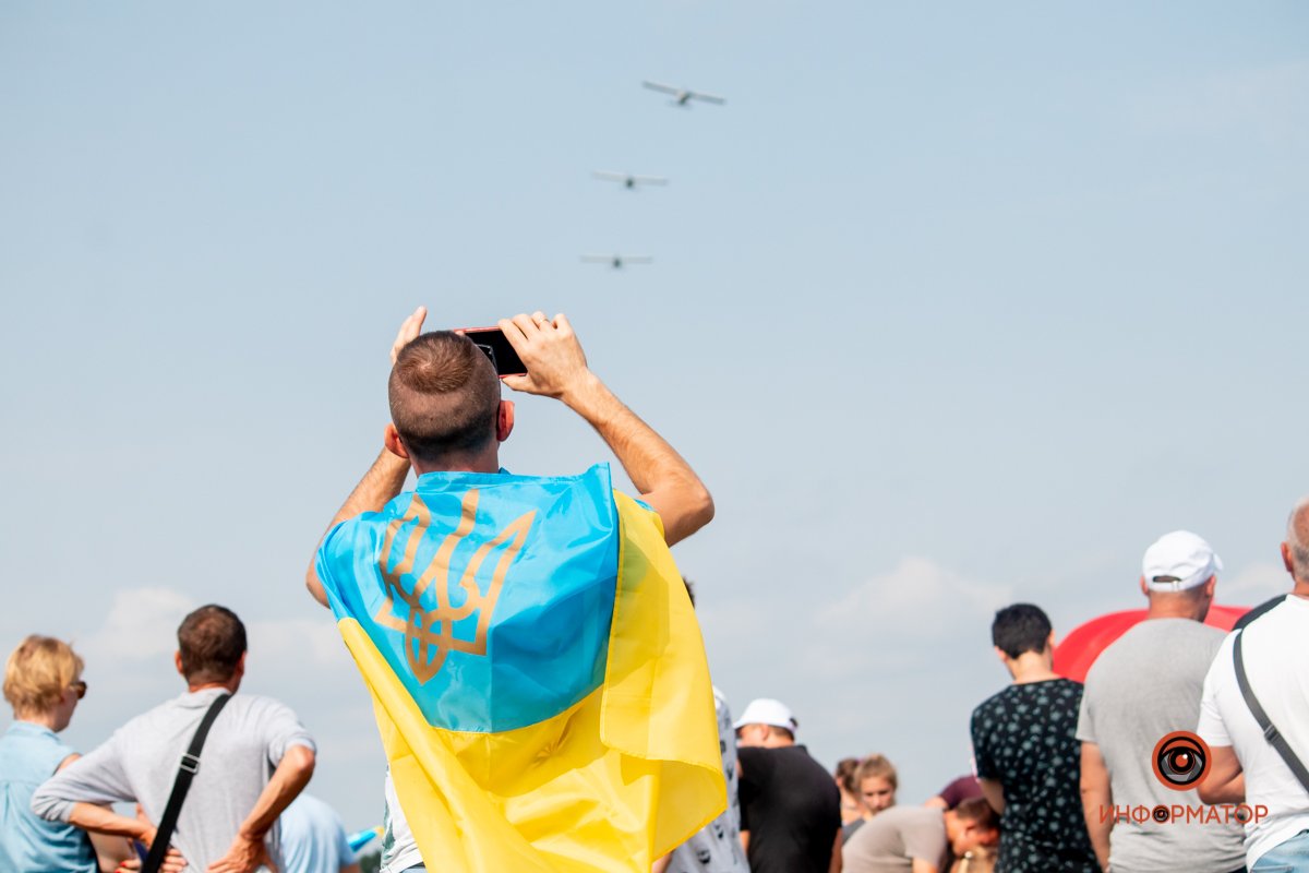 В Днепропетровской области авиашоу «Вільне небо»-2021 собрало 30 тысяч зрителей 74