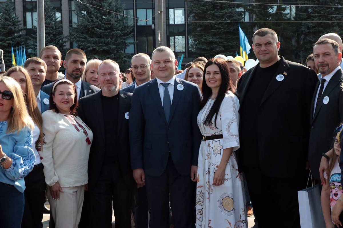 У Кривому Розі відзначили День Державного прапора України 1