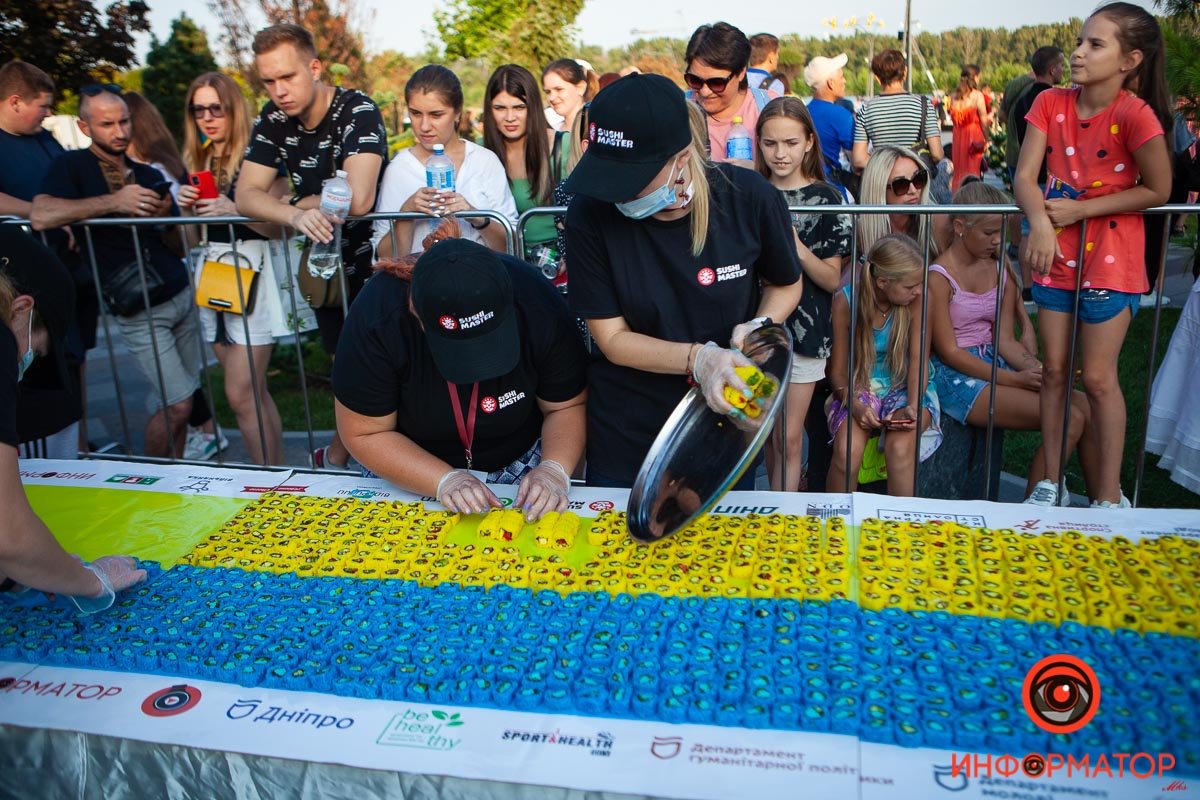 Очень много суши Очень много суши