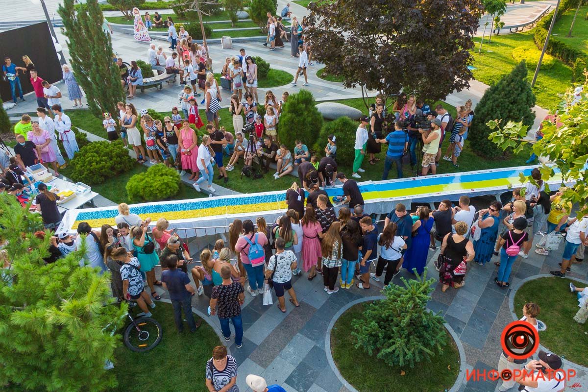 Флаг из роллов Флаг из роллов