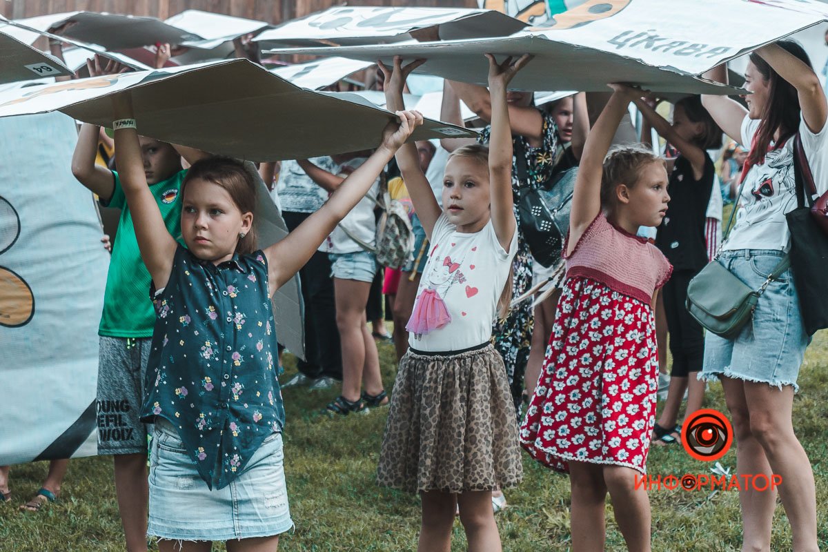 Дети старались