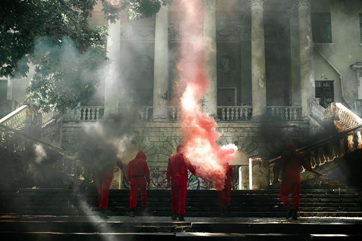Съемку приурочили к новому сезону, который должен выйти 3-го сентября.