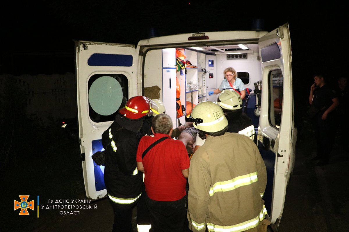 Пострадал мужчина