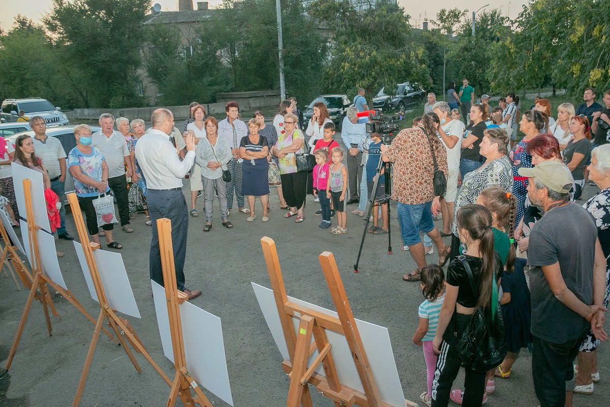 Жителям Северного презентовали проект реконструкции сквера 5