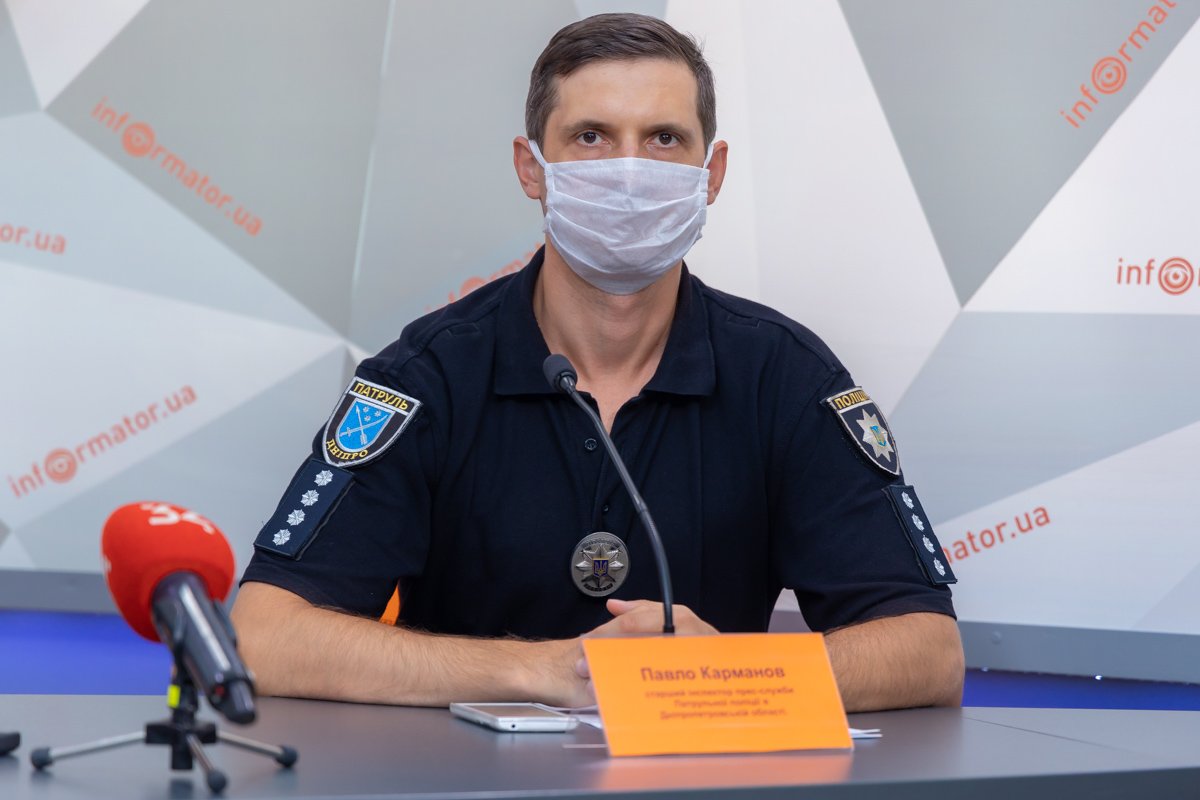 Павел Карманов — инспектор пресс-службы Патрульной полиции в Днепропетровской области Павел Карманов — инспектор пресс-службы Патрульной полиции в Днепропетровской области