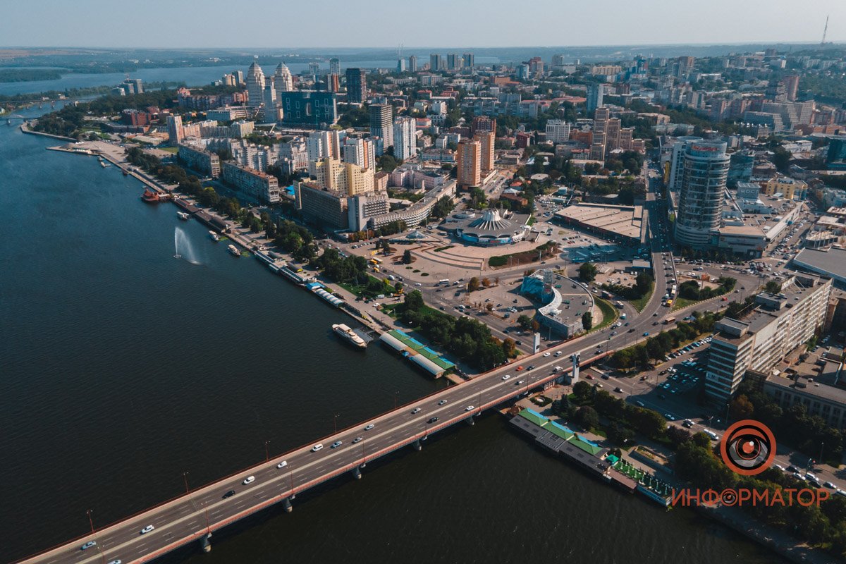 Такой колоритный Днепр бывает только летом 