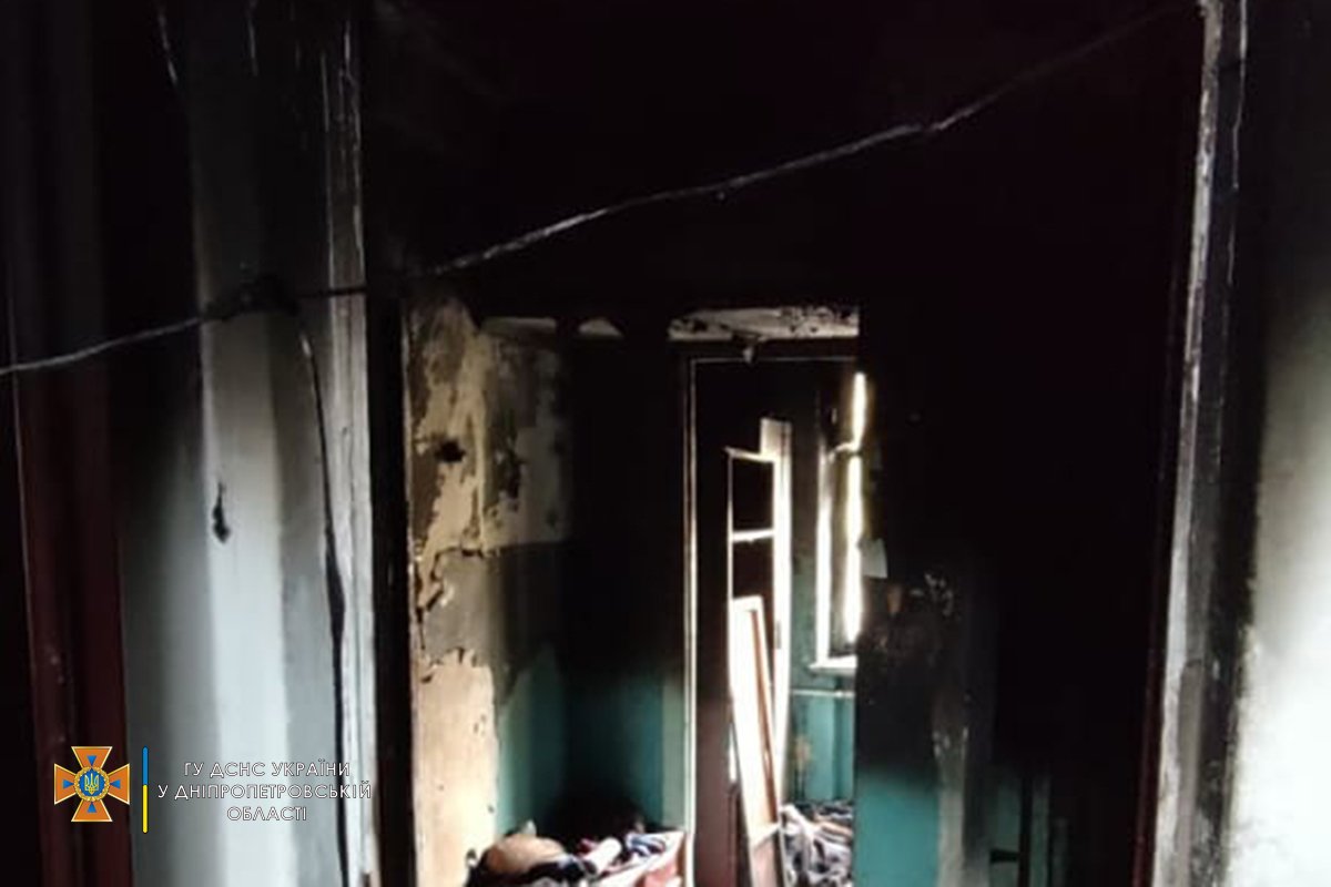 2 августа в городе Першотравенск, на улице Горького, случился пожар