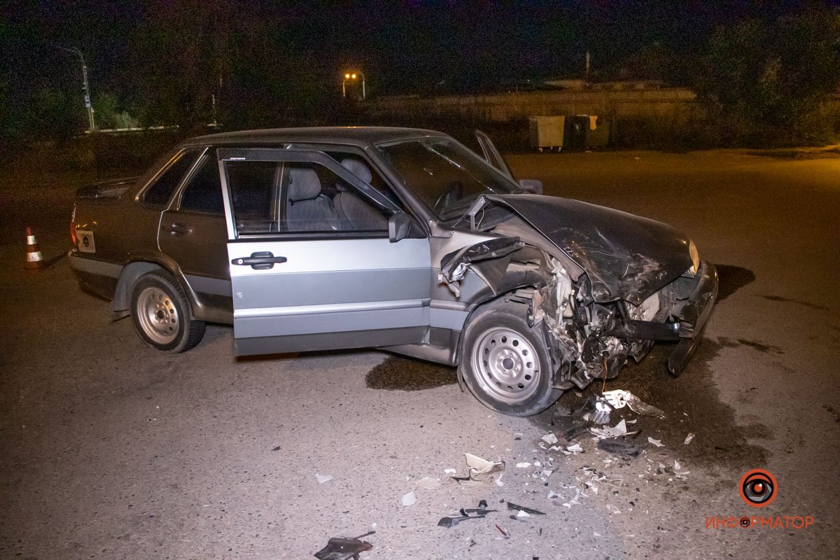 ВАЗ выезжал на Передовую со стороны Полтавского шоссе