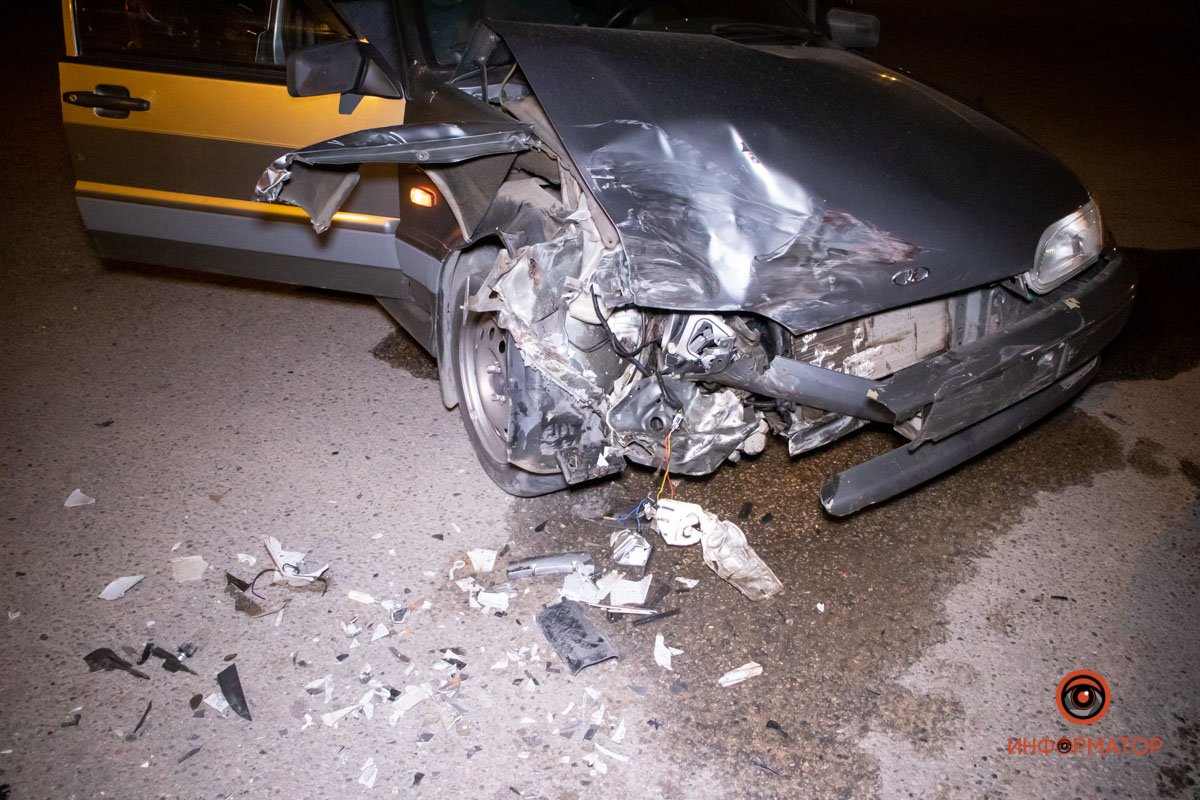 Hyundai ехал по Передовой со стороны Гуртовой