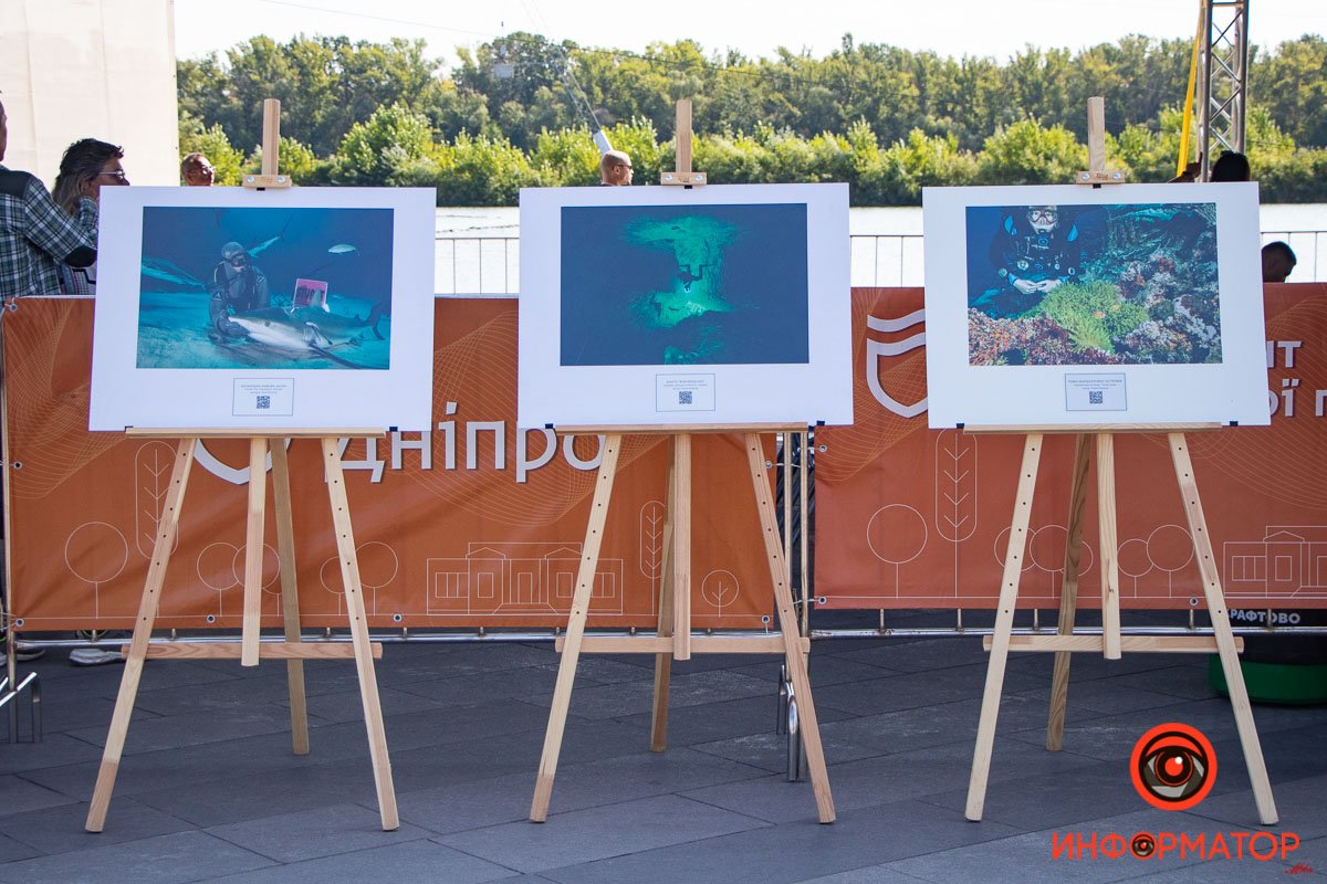 В Днепре прошел первый в Украине Международный фестиваль дайвинга 2