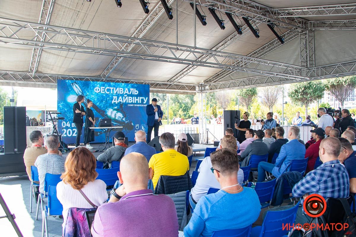 В Днепре прошел первый в Украине Международный фестиваль дайвинга 9