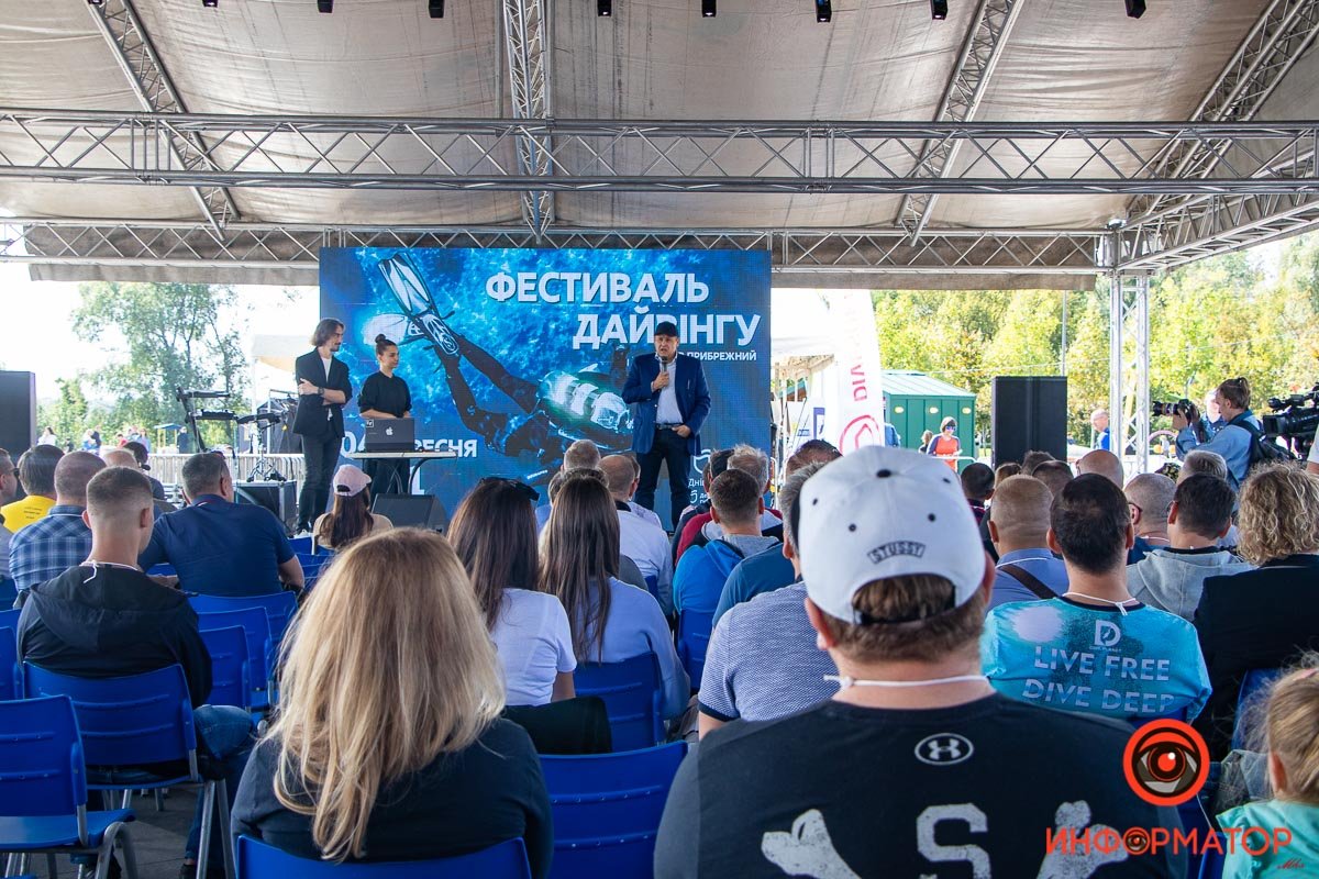 В Днепре прошел первый в Украине Международный фестиваль дайвинга 10