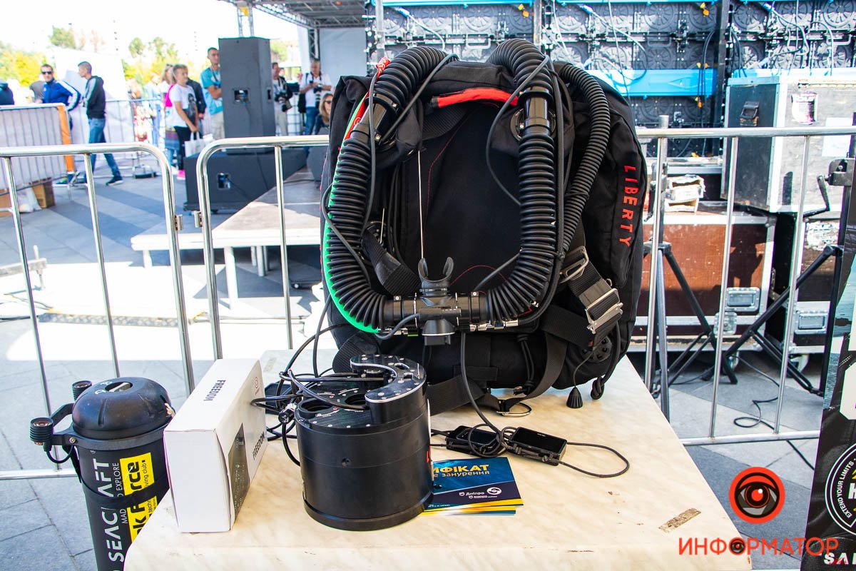 В Днепре прошел первый в Украине Международный фестиваль дайвинга 16