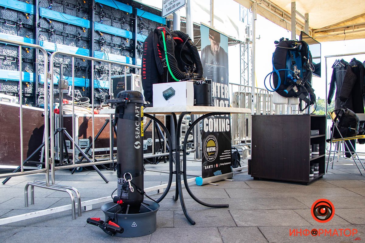 В Днепре прошел первый в Украине Международный фестиваль дайвинга 17