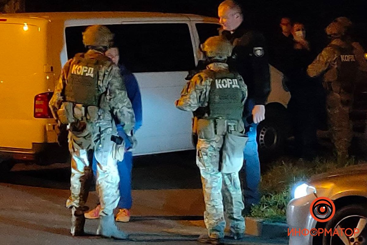 Задержание проводили сотрудники спецподразделения КОРД