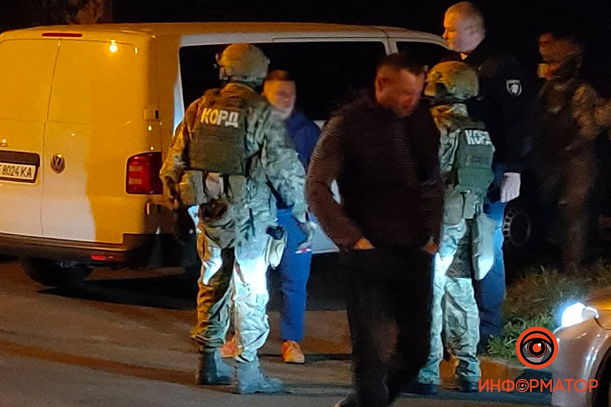 Задержан, как минимум, один мужчина