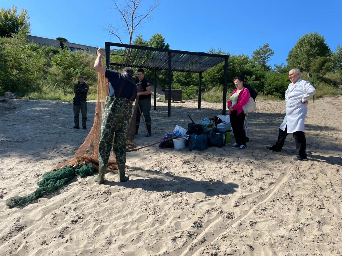 Озеро Котлован готовят к зарыблению 1