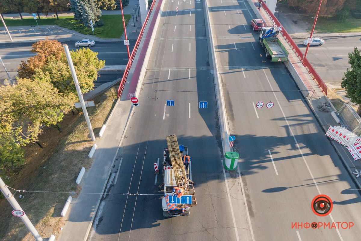 Вечером мост перекроют полностью Вечером мост перекроют полностью