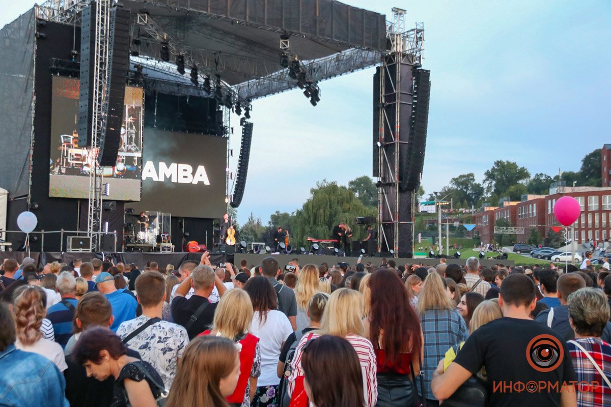 В Днепре на Фестивальном причале выступили Dagamba и БЕZ ОБМЕЖЕНЬ 9