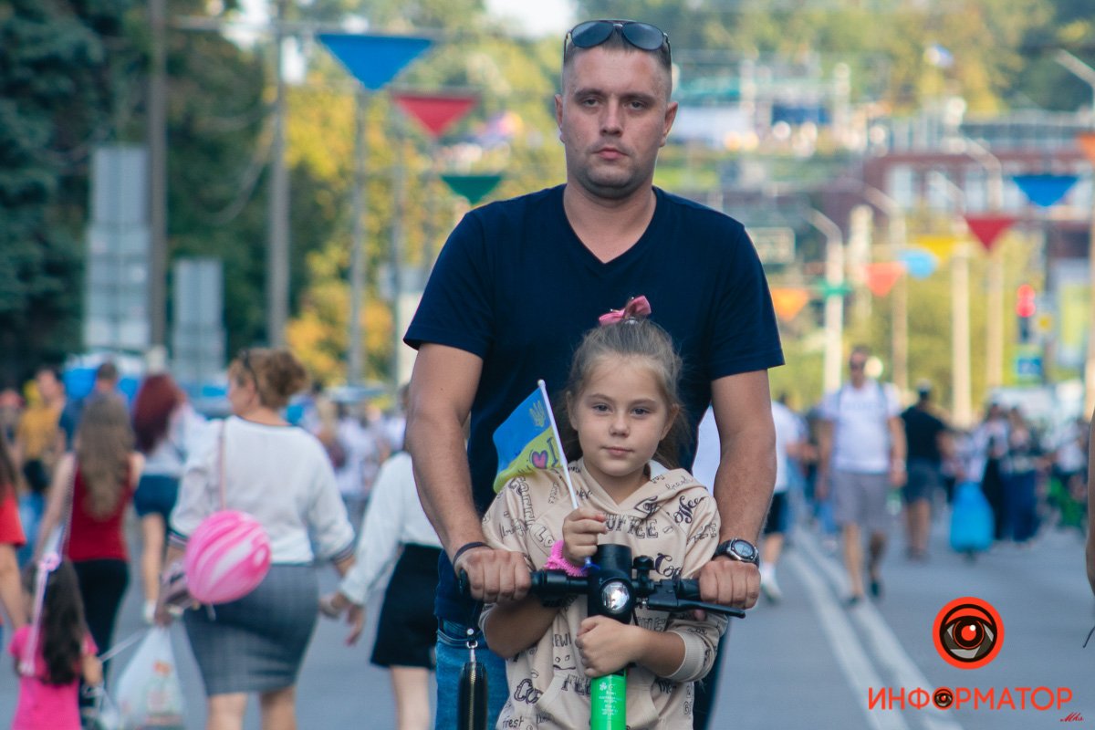 Праздник в лицах: как жители Днепра провели День города 14