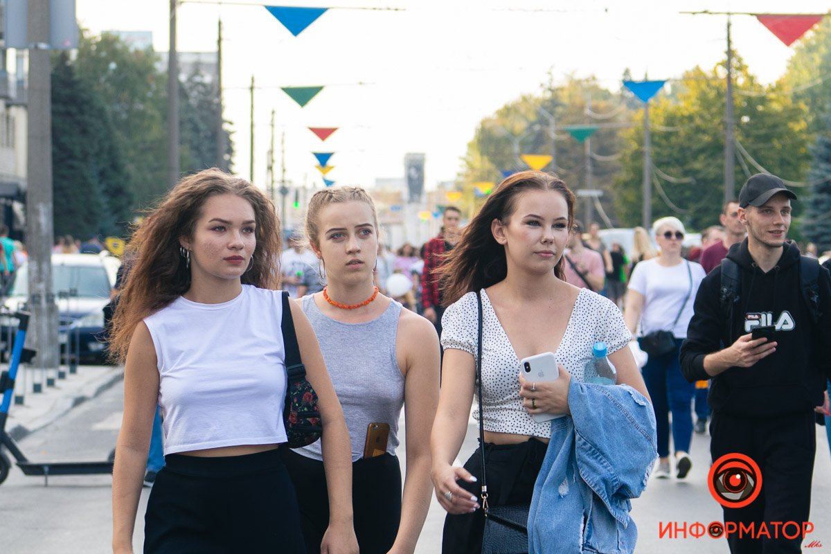 Праздник в лицах: как жители Днепра провели День города 54