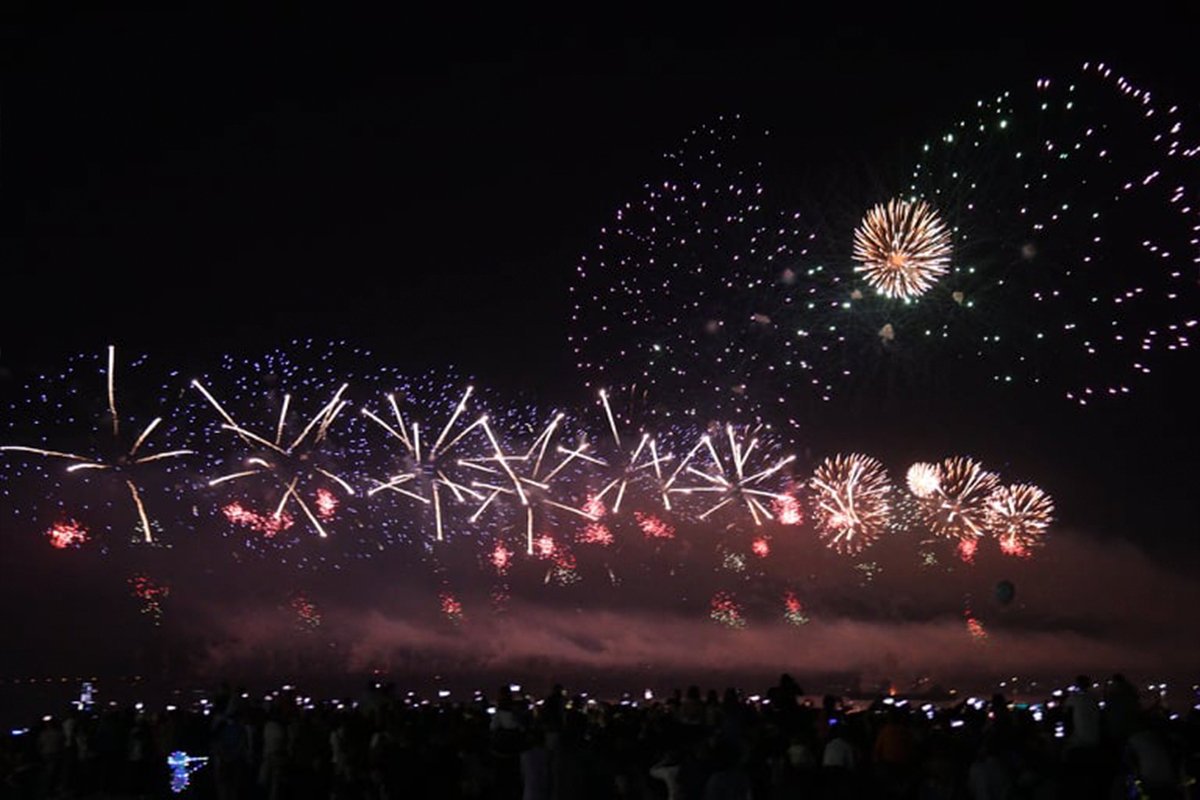 В Днепре День города завершили шоу Dnipro Light Flowers, претендующим стать самой масштабной артинсталляцией в мире 10