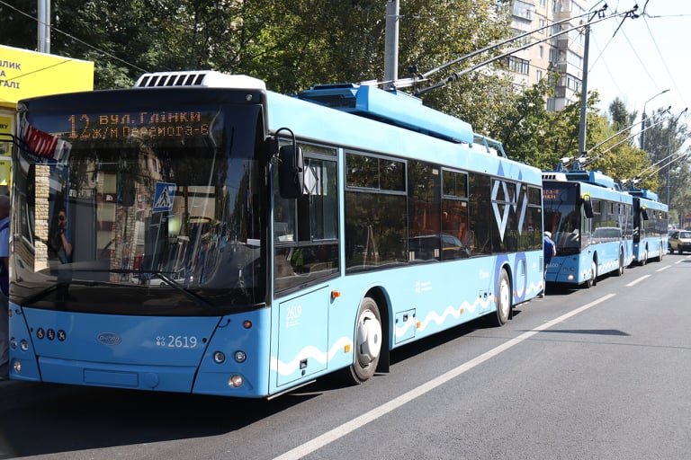 Троллейбусы №12 теперь будут ездить до ж/м Победа-6